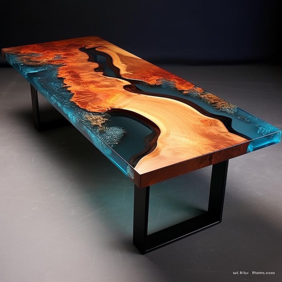 Resin Artistry: From Simple Crafts to Grandeur Epoxy Resin Tables