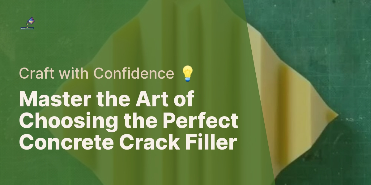 The Essential Guide To Selecting The Best Concrete Crack Filler For   A Close Up Image Of A Concrete Crack Filled With Resin Showcasing The Texture And Color Of The Resin Filler The Image Should Also Include A Variety Of Concrete Crack Fillers Suitable For Resin Crafts Arranged Neatly On A Crafting Table Ffcdcd33130c2166 